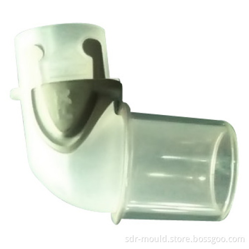 Plastic Injection Two-Way Valve Moulding